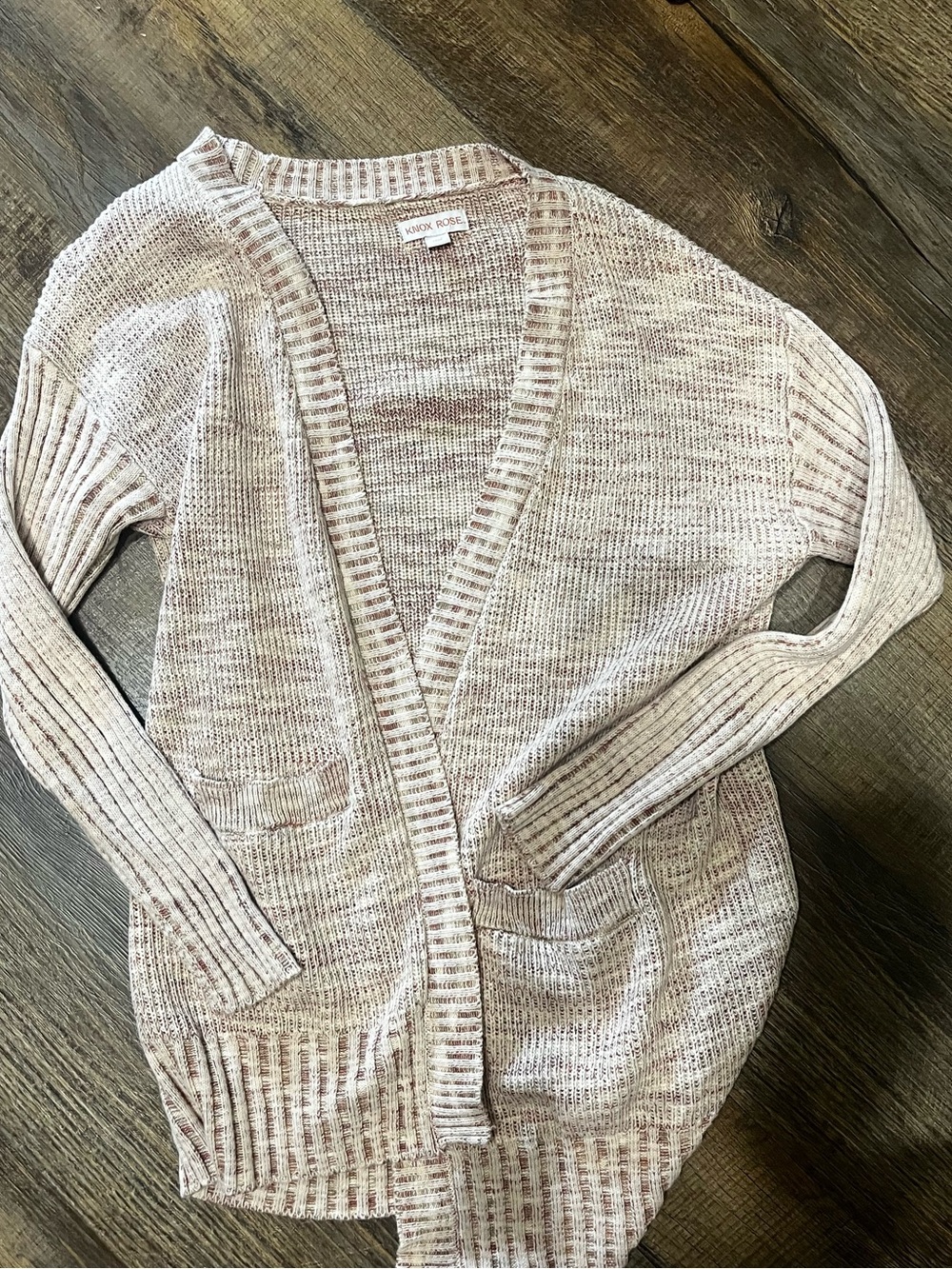 Knox rose knitted cardigan
